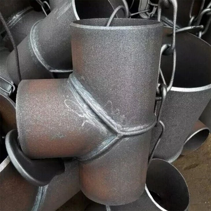 SS400 Steel Pipe Fitting Three-way